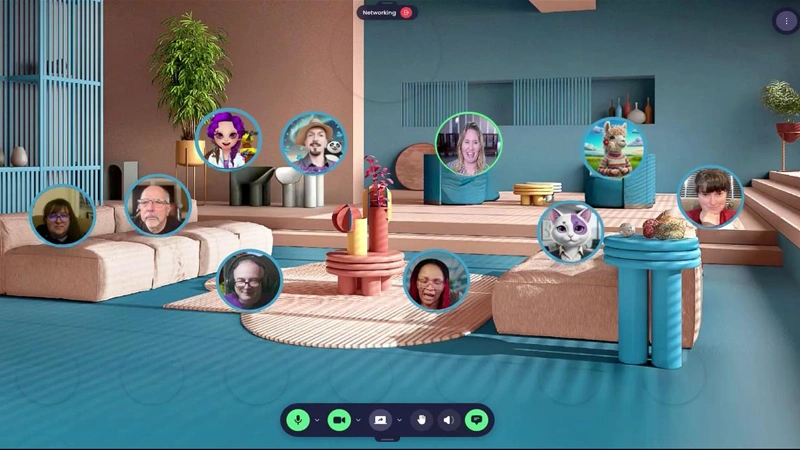 A modern co-working space